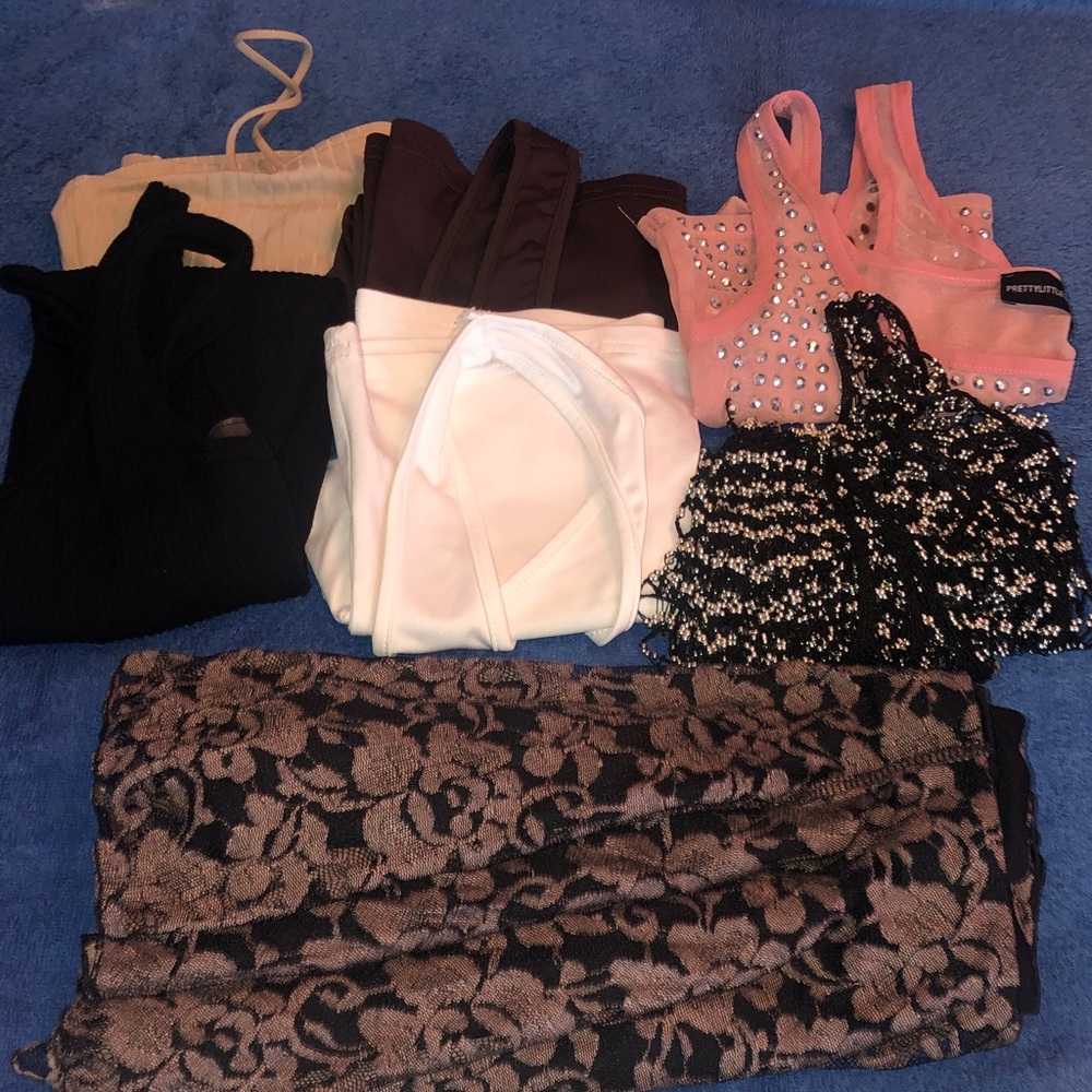 BUNDLED SUMMER SALE 
6-Assorted Tank Tops Collection